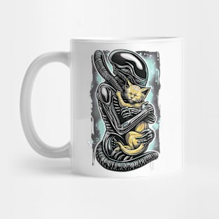 Alien and Cat 88052 Mug